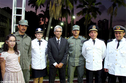 Desembargador Gerardo Brígido participa de solenidade no Comando Geral da Polícia Militar