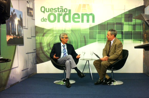 Presidente do TJCE é o entrevistado do programa “Questão de Ordem” da TV Assembleia nesta sexta