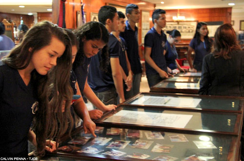 Estudantes de escolas do bairro  Jangurussu visitam o Tribunal de Justiça