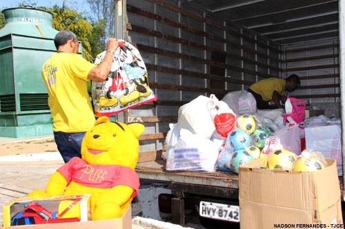 TJCE e Fórum Clóvis Beviláqua arrecadam 1.237 brinquedos para doar a crianças carentes