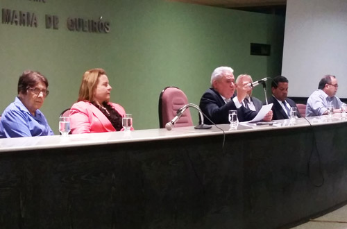 Desembargadores e juízes prestigiam o lançamento  do 10º volume da Revista Themis na Esmec