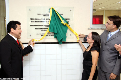 Solenidade marca início das atividades no novo Fórum de Boa Viagem