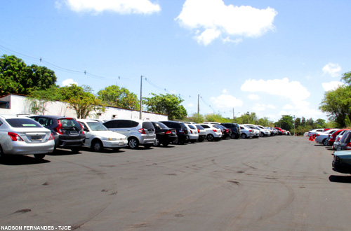 Estacionamentos do TJCE serão interditados nesta quarta-feira para demarcação de vagas