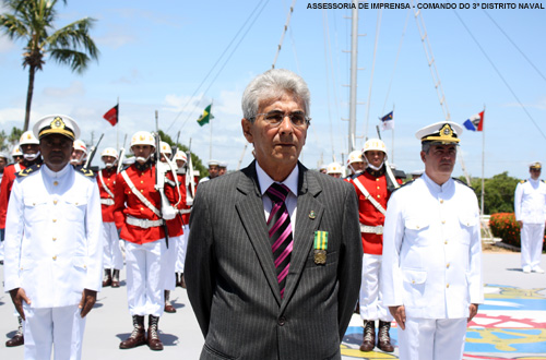 Presidente do Tribunal de Justiça do Ceará é homenageado com a Medalha Mérito Tamandaré