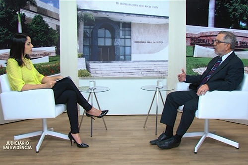 “Judiciário em Evidência” entrevista  vice-presidente do Tribunal de Justiça do Ceará
