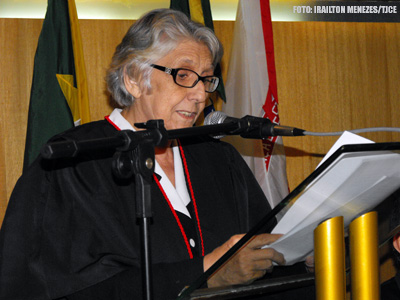 Desembargadora Gizela Nunes da Costa receberá título de Doutora Honoris Causa