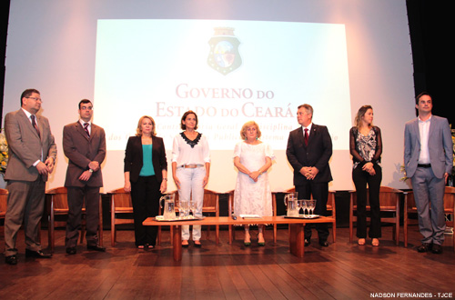 Presidente do TJCE participa da posse da procuradora Socorro França como controladora geral