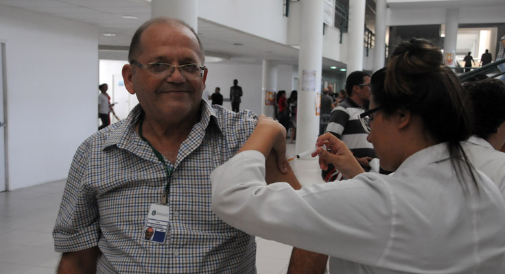 Fórum adere a campanha de vacinação contra o sarampo