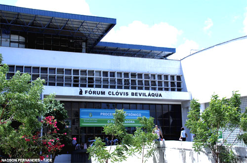 Tribunal de Justiça reforça segurança no entorno do Fórum Clóvis Beviláqua