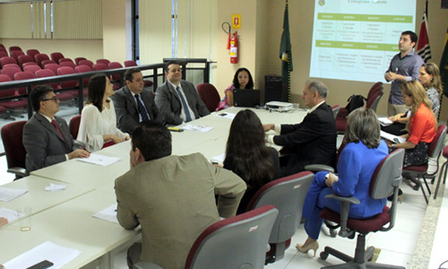 Juízes participaram de encontro sobre implantação de projeto piloto em Caucaia