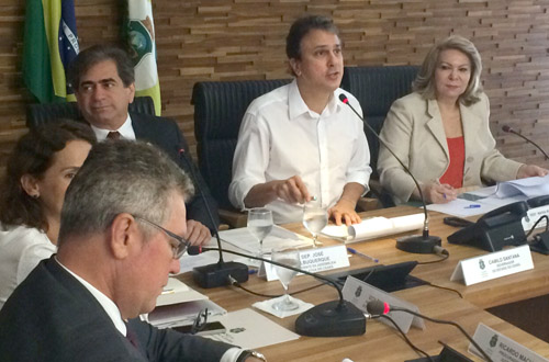 Presidente do TJCE participa de reunião sobre o  programa “Pacto pelo Ceará Pacífico”