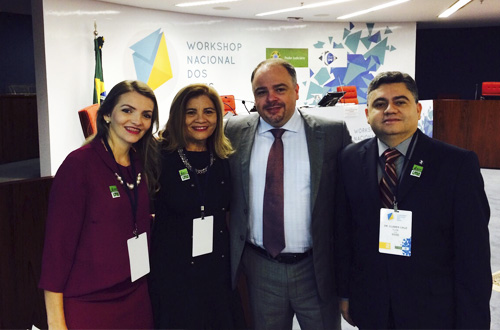 Juiz auxiliar da Presidência participa de workshop em Brasília