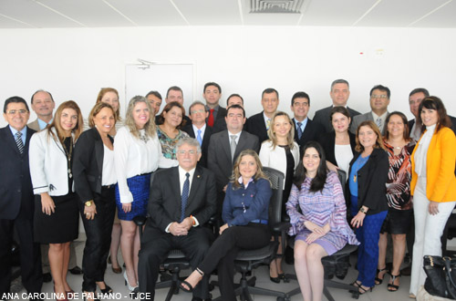 Juízes promovidos tomam posse no Fórum Clóvis Beviláqua