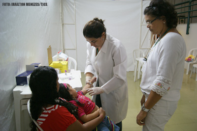 71 exames de DNA são realizados no primeiro dia de mutirão no Fórum