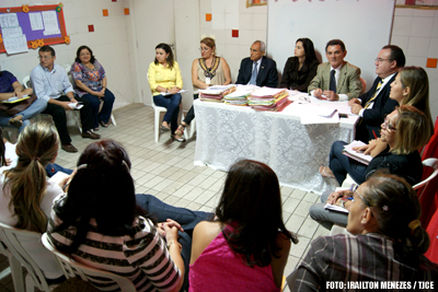 Coordenadoria da Infância e da Juventude promove audiência no Abrigo Tia Júlia