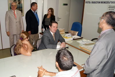 Presidente do Tribunal de Justiça visita Mutirão de Divórcio no Fórum Clóvis Beviláqua