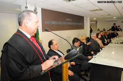 Presidente do TJCE saúda novos membros da Corte e projeta mais conquistas para 2011