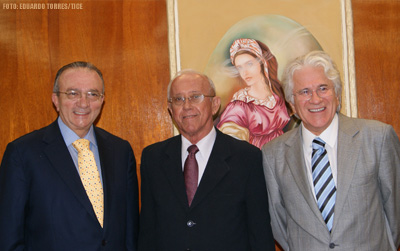 Presidente do TJCE recebe ministros do Superior Tribunal de Justiça