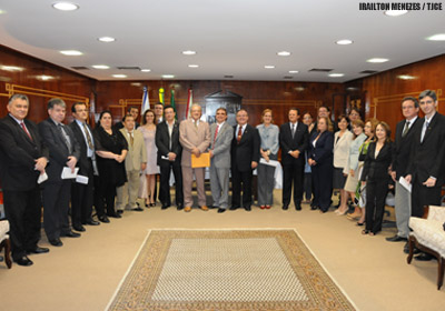 Juízes são empossados durante solenidade no Fórum Clóvis Beviláqua