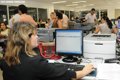 Setor de Distribuição ganha novas  instalações no Fórum Clóvis Beviláqua