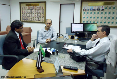 Diretoria do Fórum e AMC discutem adesão da autarquia ao peticionamento eletrônico