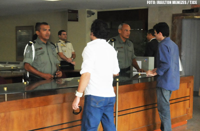 153 PMs realizam serviço de guarda e segurança em todo o Poder Judiciário e não somente no TJCE