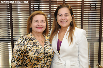 Desembargadora Sérgia Miranda recebe visita da presidente do TRE do Amazonas