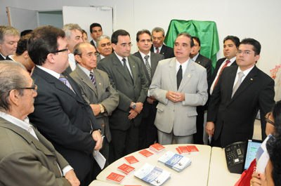 Diretor do Fórum e secretários do TJCE participam da inauguração da Sala do Advogado