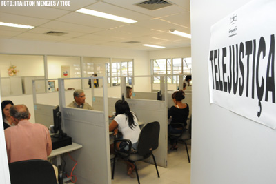 Usuários aprovam novas instalações da Central de Atendimento do Fórum Clóvis Beviláqua