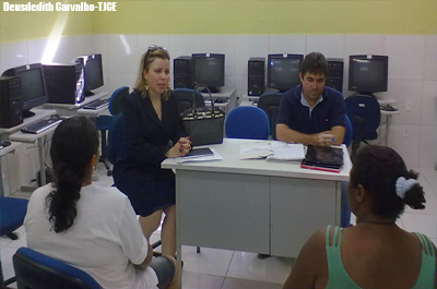 Juíza da Comarca de Chaval realiza visitas às escolas durante campanha “Pai Presente”