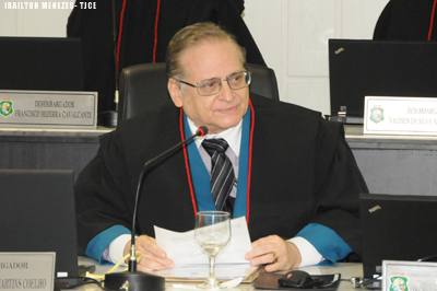 Desembargador José Mario Dos Martins Coelho se despede das Câmaras Cíveis Reunidas do TJCE