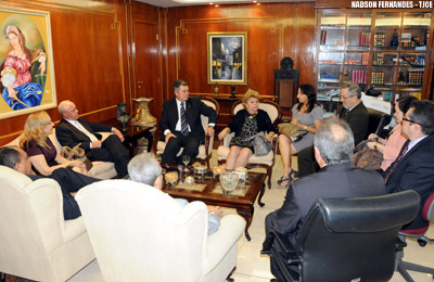 Presidente do TJCE recebe visita do procurador-geral de Justiça do Estado