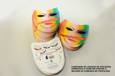 Juizado da Mulher promove ações para divulgar Lei Maria da Penha durante o Carnaval