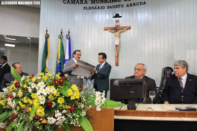 Desembargador Francisco Bezerra Cavalcante é homenageado na Câmara Municipal de Fortaleza