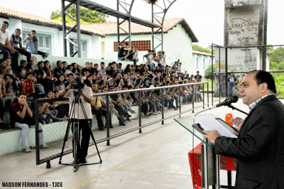 Juiz Fernando Antônio Medina de Lucena profere palestra sobre “O Poder Judiciário: mitos e verdades”