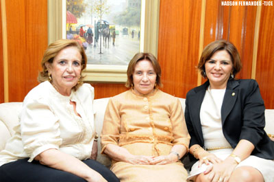 Desembargadora Edite Bringel recebe visita da corregedora e da subdefensora pública