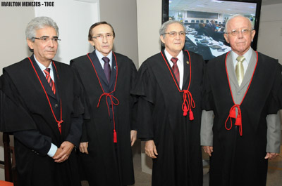 Luiz Evaldo Gonçalves Leite e Francisco Gomes de Moura tomam posse no Tribunal de Justiça do Ceará