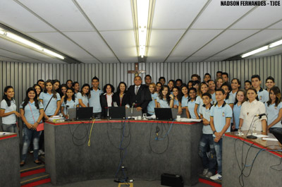 Estudantes do Colégio Jenny Gomes visitam Tribunal de Justiça do Ceará