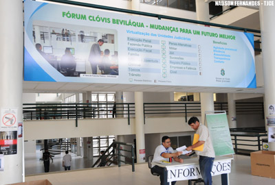 Fórum Clóvis Beviláqua oferece serviço de orientação ao público
