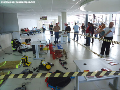 Corpo de Bombeiros promove exposição no Fórum Clóvis Beviláqua