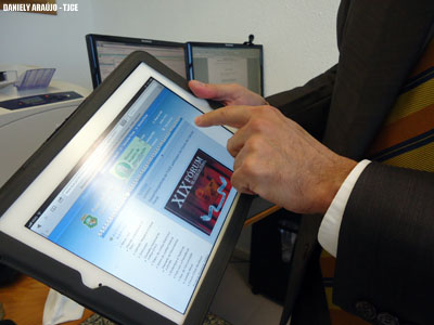 Acesso à rede sem fio está disponível  no Fórum Clóvis Beviláqua