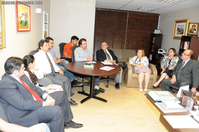 Desembargadores do TJCE conhecem novas ferramentas do Sistema de Automação da Justiça