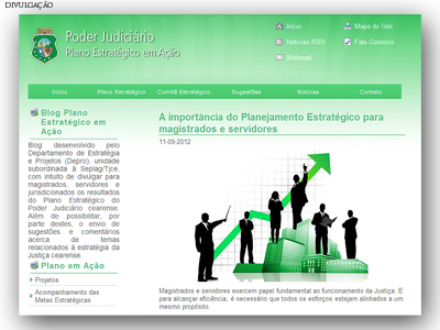 Secretaria de Planejamento do TJCE lança blog para divulgar projetos e ações do plano estratégico