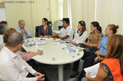 Tribunal de Justiça do Ceará sedia reunião para discutir ações da campanha “Sorriso Largo”
