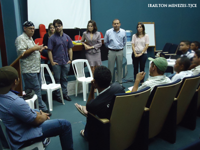 Juízes encerram ciclo de encontros com autores de violência doméstica