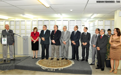 Tribunal de Justiça do Ceará inaugura arquivo deslizante e inicia descarte de petições digitalizadas