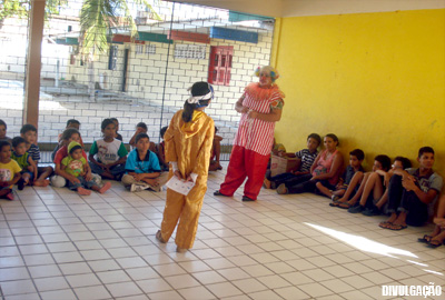 Cejai/CE promove ação social  em unidade de acolhimento