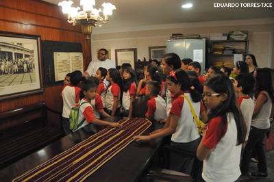 Tribunal de Justiça do Ceará recebe visita  de estudantes da rede pública de ensino