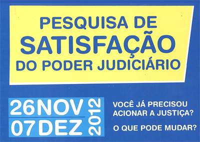 TJCE realiza pesquisa para avaliar a satisfação dos usuários dos serviços da Justiça