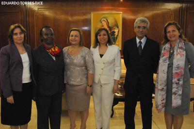 Presidente da Associação Internacional das Mulheres Juízas participa de encontro no TJCE